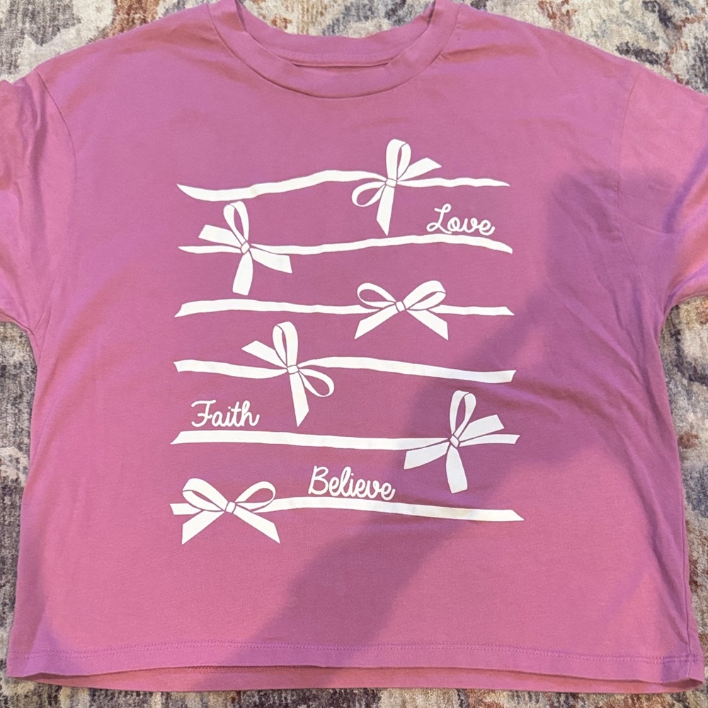 Kids Pink Graphic Tee